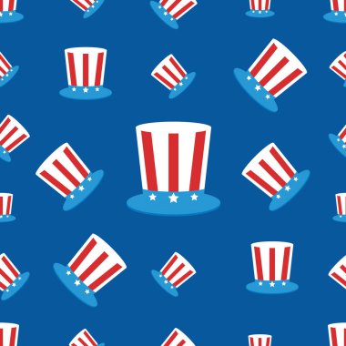 Amerikan bayrağıyla kusursuz bir model.