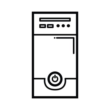 Mutfak uygulaması ikonu vektör illüstrasyonu