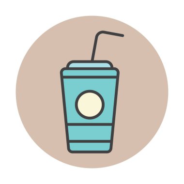 Hafif içecek, vektör illüstrasyonu