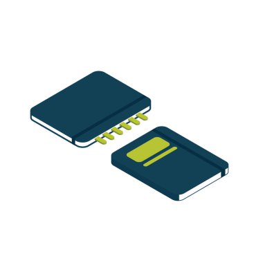 Modern b 'nin vektör illüstrasyonunda sim kart simgesi yok