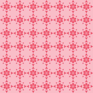 Soyut geometrik şekilli kusursuz vektör deseni.