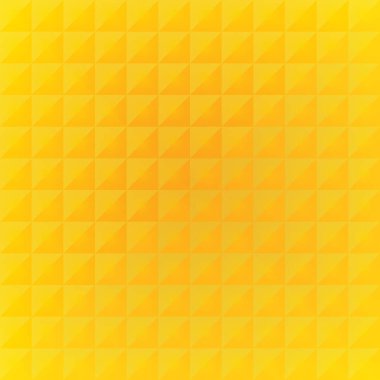 sarı ve turuncu üçgen desen