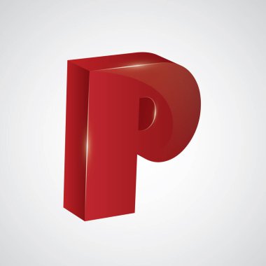 Kırmızı yazı tipi tasarımı, parlak turuncu alfabe harfi w