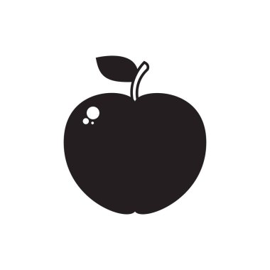 Apple, tasarım vektörü illüstrasyonu