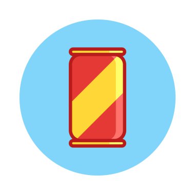 Tek izole cam kavanoz simgesinin vektör çizimi