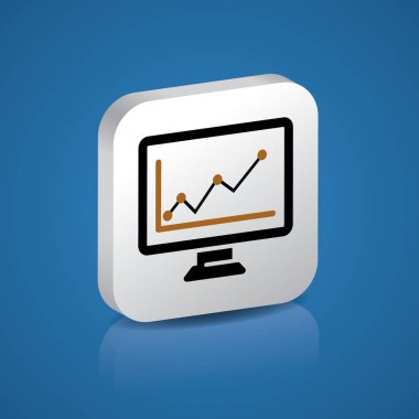 seo modern simgesinin vektör illüstrasyonu