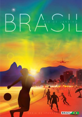 Seyahat simgesinin vektör illüstrasyonu