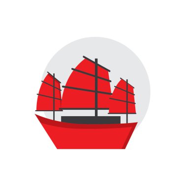 Seyahat simgesinin vektör illüstrasyonu