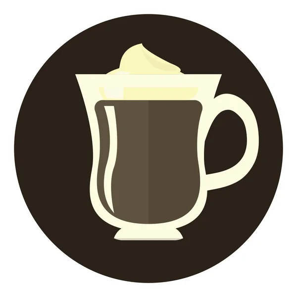 Coffee Cup Icon Vector Illustration Graphic Design — Stock Vector
