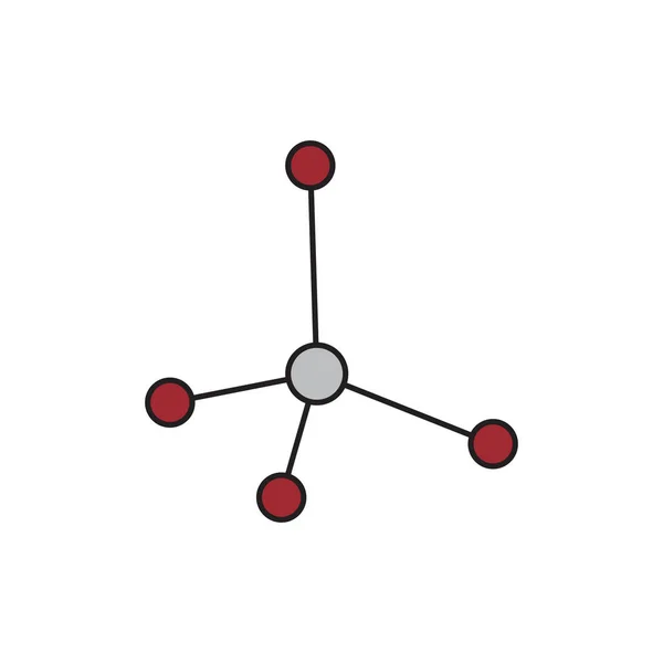 分子型矢量图解 — 图库矢量图片