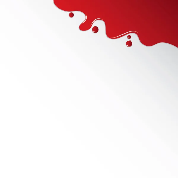 Abstracto Icono Plano Sangre Vector Ilustración — Vector de stock