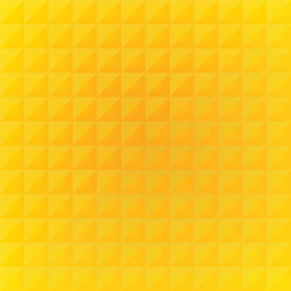 Yellow Orange Triangle Pattern — Stock Vector
