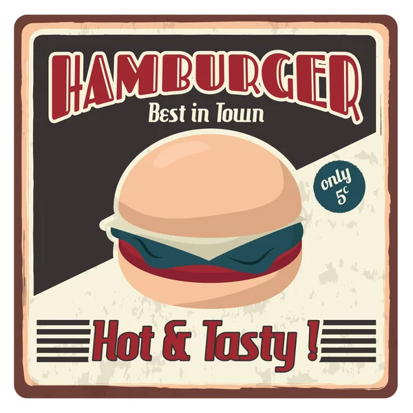 Fast Food Ontwerp Vector Illustratie — Stockvector