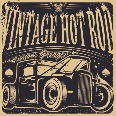 Eski model araba vektörü