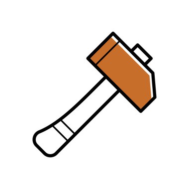 Balyoz biçimlendirilmiş vektör çizimi