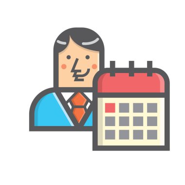 Vektör illüstrasyonu, simge ögesi arkaplanı