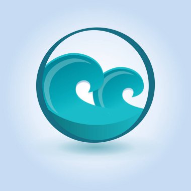 Zodiac şirketi için bir logonun vektör çizimi