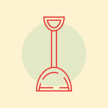 Maça biçimlendirilmiş vektör çizimi