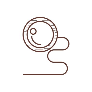 Vektör illüstrasyonu, simge ögesi arkaplanı