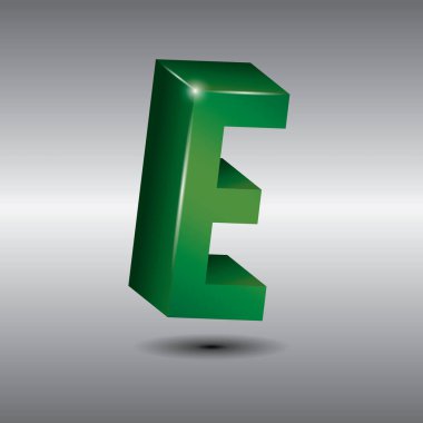 w. harfi vektör illüstrasyonu.