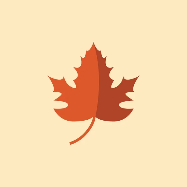 Vector Ilustración Del Icono Temporada Otoño — Vector de stock