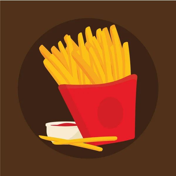 Fast Food Design Illustration Vectorielle Eps10 Graphique — Image vectorielle