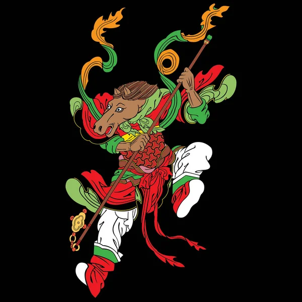 Dragon Tatouage Art Vectoriel Illustration — Image vectorielle