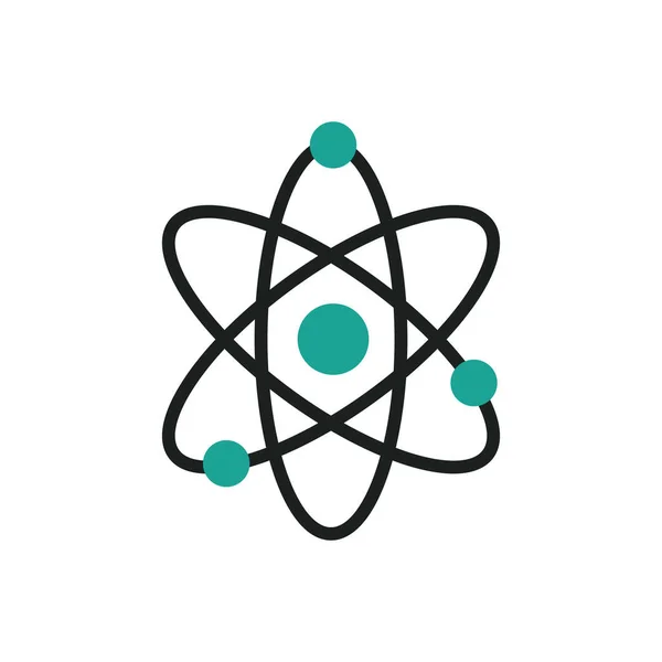 Atomik Yapı Biçimlendirilmiş Vektör Çizimi — Stok Vektör