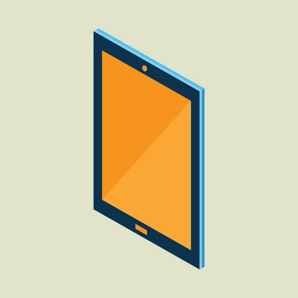 Icône Illustration Vectorielle Tablette — Image vectorielle