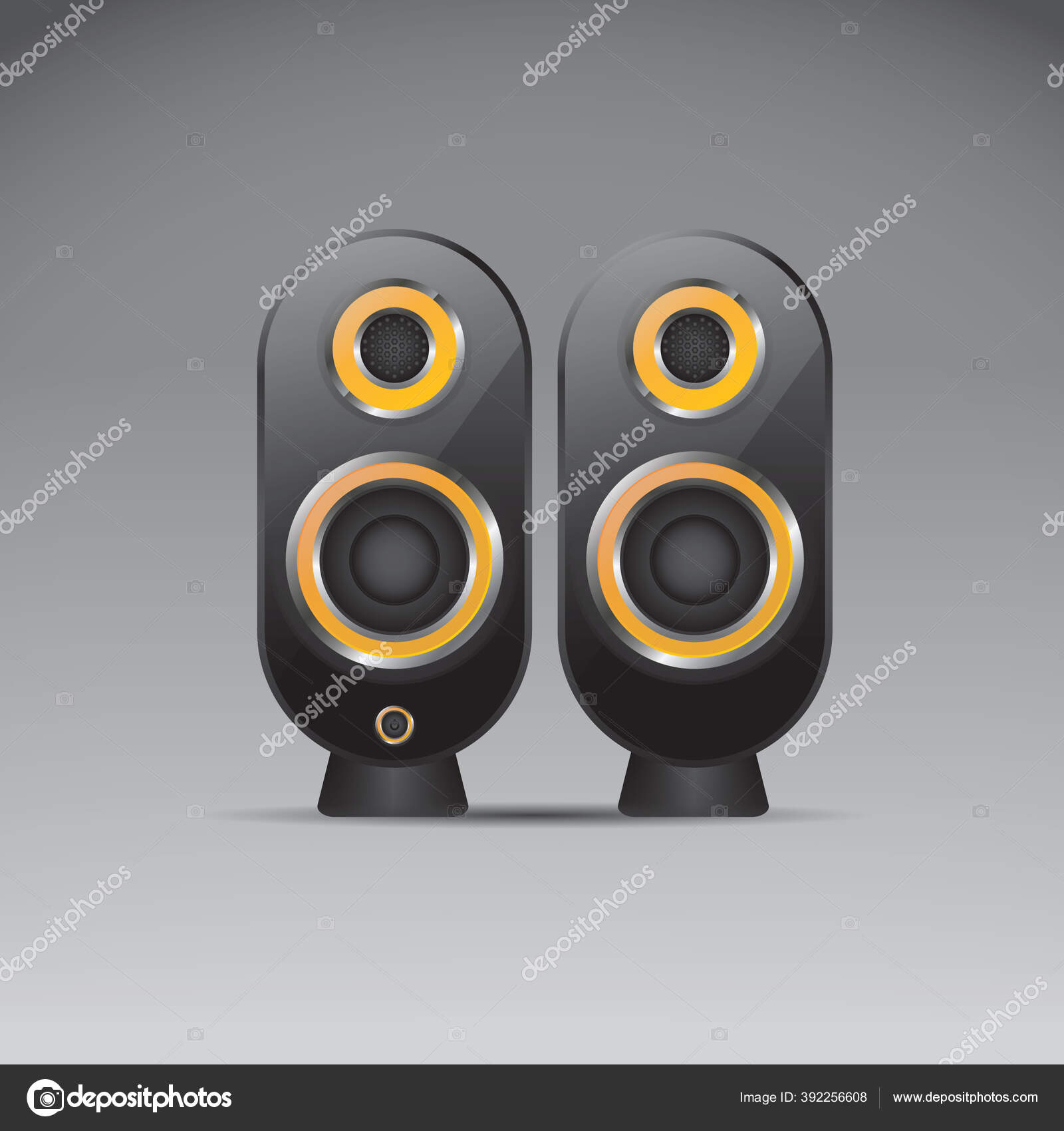 flat computer speakers