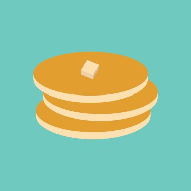 vektör illüstrasyonu, yiyecek simgesi unsuru arkaplanı