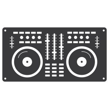 Müzik simgesinin vektör illüstrasyonu