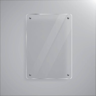 Cam çerçeve düz simge, vektör illüstrasyonu