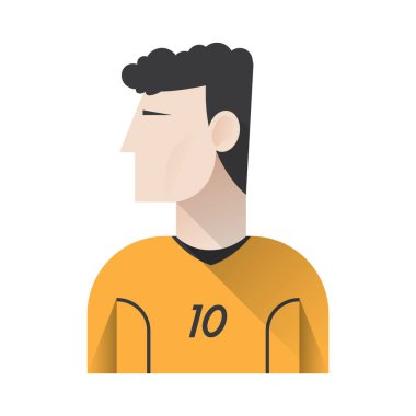 Man avatar simgesi vektör illüstrasyon grafik tasarımı