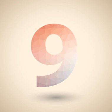 Yaratıcı geometrik alfabenin vektör tasarımı