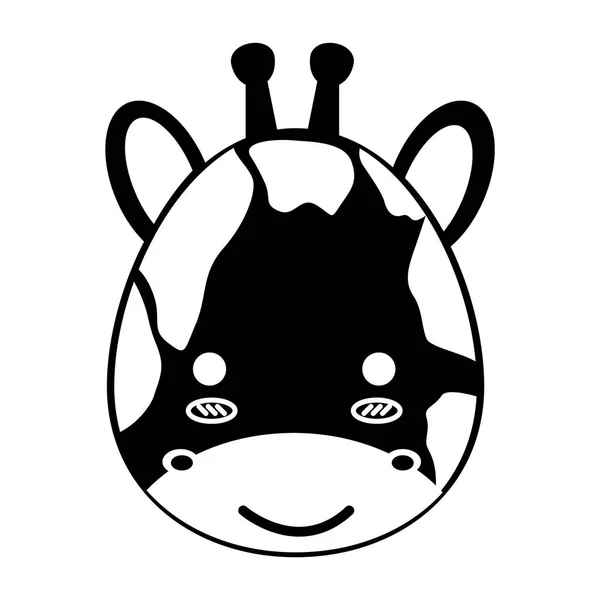 Mignon Panda Icône Vectoriel Illustration Conception Graphique — Image vectorielle