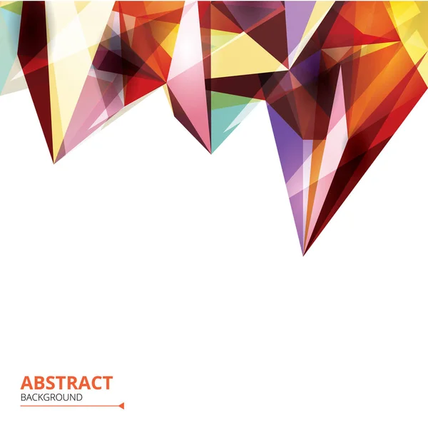 Vektor Abstraktes Dreieck Hintergrund — Stockvektor