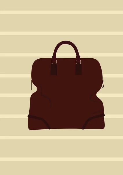 Handtasche Stilisierte Vektorillustration — Stockvektor