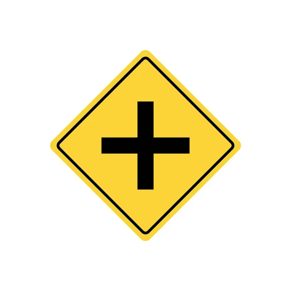 Traffic Sign Icon Vector Illustration — Stock Vector