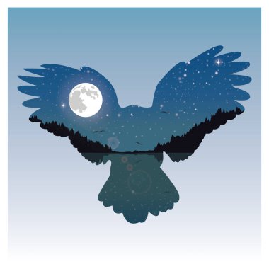 Cadılar Bayramı arkaplanının yay ile çizimi