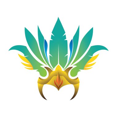 Bir tacın vektör illüstrasyonu