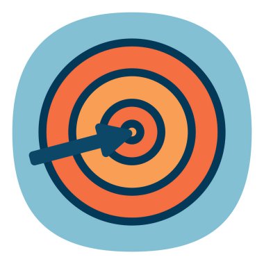 çizgi film uygulama simgesi, vektör illüstrasyonu