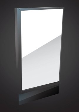 Boş Billboard, vektör illüstrasyonu