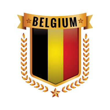 Almanya bayrağının vektör illüstrasyonu