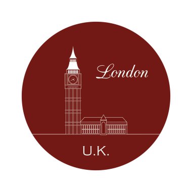 Seyahat simgesinin vektör illüstrasyonu