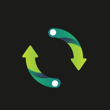 Ok işareti çizimi. vektör.