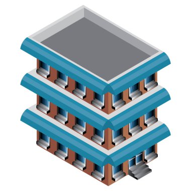 3d renk vektör oluşturma çizimi