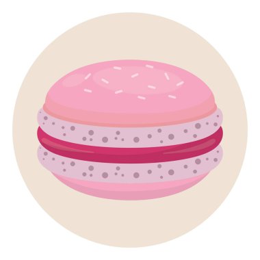 arkaplanda pasta vektörü simgesi