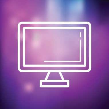 izleyici simgesi, vektör illüstrasyonu