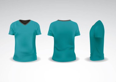 boş t-shirt şablon tasarımı